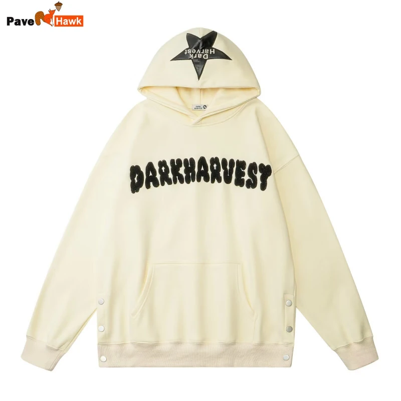 Letter Retro Street Hoodie Mens Big Pocket Harajuku Fashion Hooded Tops Oversized Hip Hop Star Pattern Color Blocking Sweatshirt
Letter Retro Street Hoodie Mens Big Pocket Harajuku Fashion Hooded Tops Oversized Hip Hop Star Pattern Color Blocking Sweatshirt