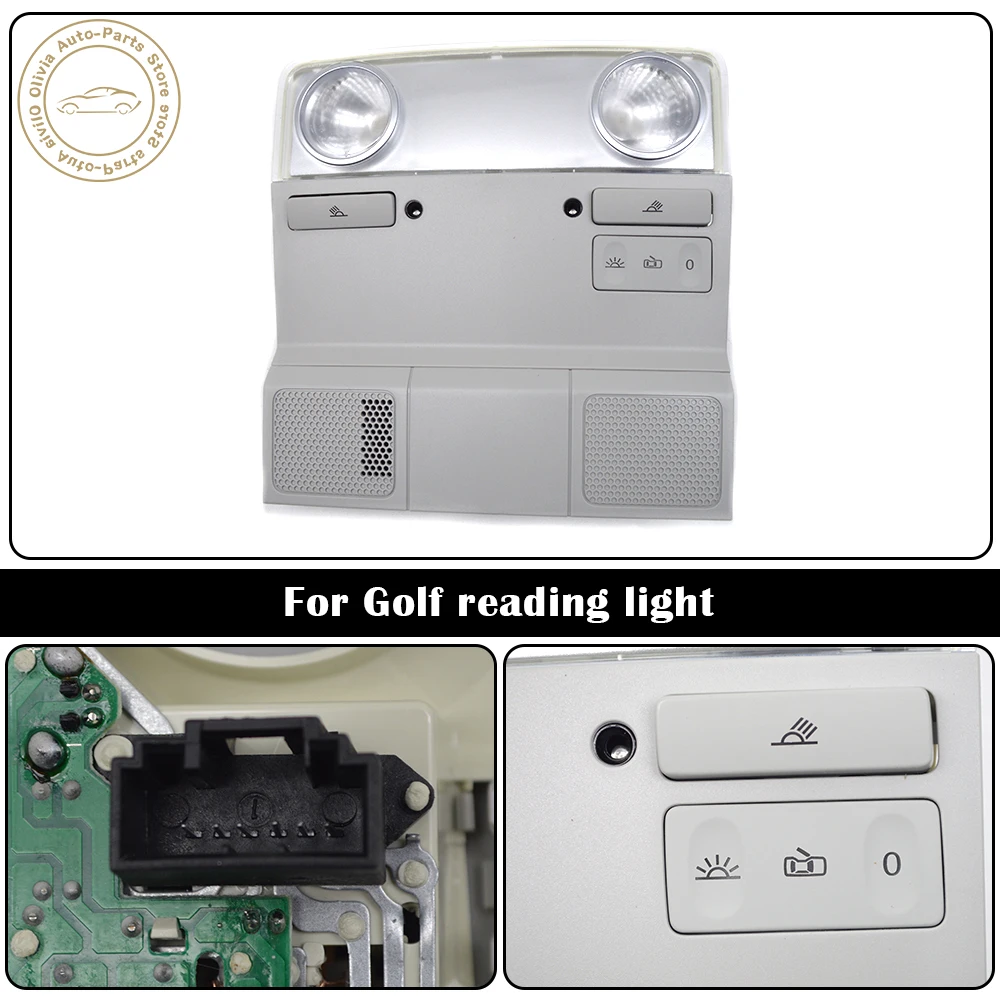 L1KD 947 105 B L1KD947105B For VW CC Golf MK6 Interior lighting and reading lights Makeup lamp No skylight
L1KD 947 105 B L1KD947105B For VW CC Golf MK6 Interior lighting and reading lights Makeup lamp No skylight