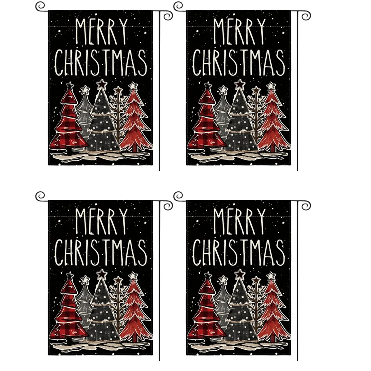 A71P Christmas Garden Flag Outdoor Yard Decoration Polyester Three-Layer Merry Christmas Garden Flag Style 1
A71P Christmas Garden Flag Outdoor Yard Decoration Polyester Three-Layer Merry Christmas Garden Flag Style 1