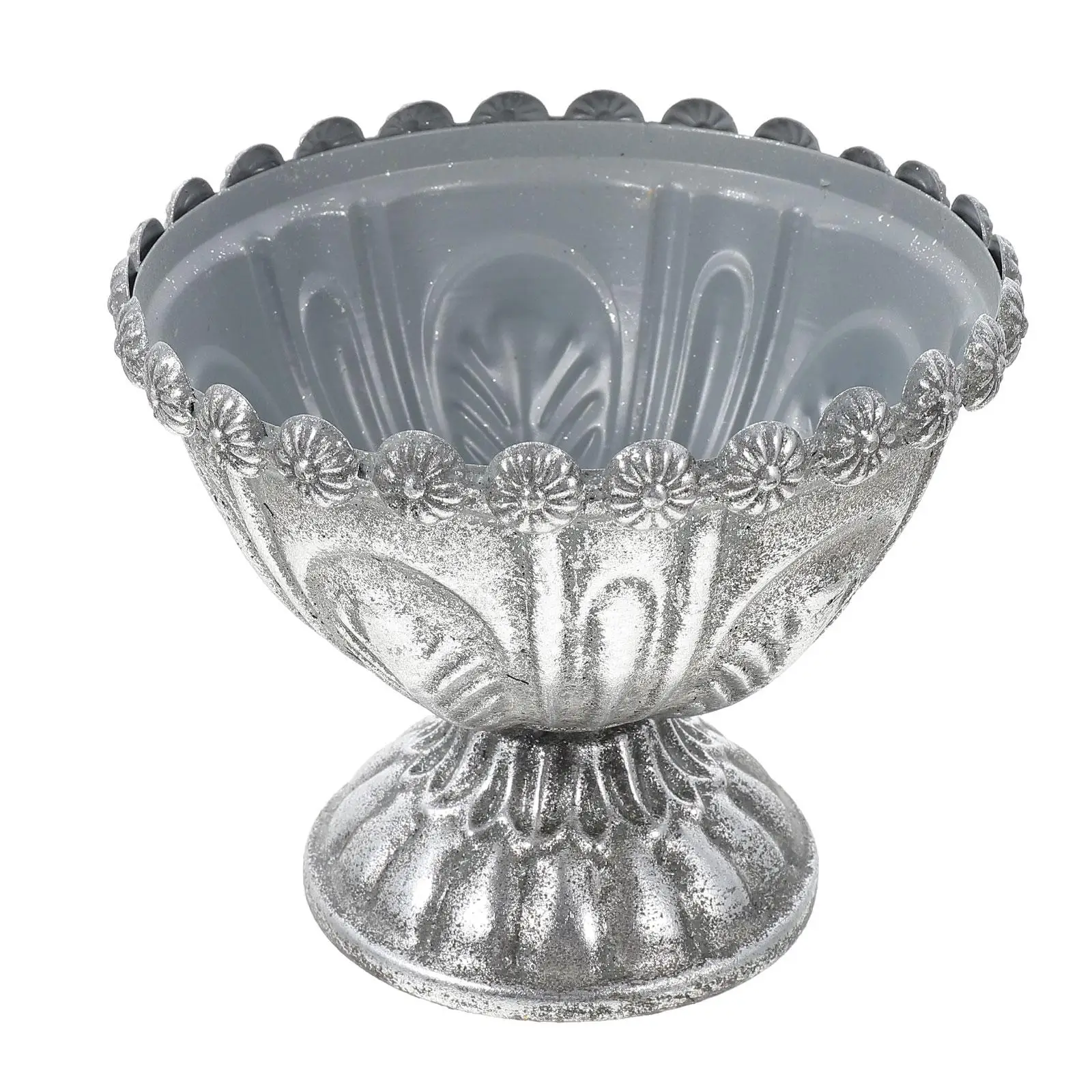 Vintage Metal Flower Pot Small Urn Pots Decorative Silver Planting Creative Iron Planter Garden Home Decor Plant Lover Gift
Vintage Metal Flower Pot Small Urn Pots Decorative Silver Planting Creative Iron Planter Garden Home Decor Plant Lover Gift