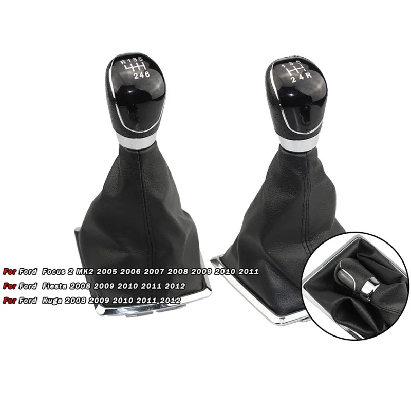5/6 Speed Gear Shift Lever & Dust Boot for Ford Focus MK2 -Car Transmission Shifter Knob, Durable Auto Interior Accessories
5/6 Speed Gear Shift Lever & Dust Boot for Ford Focus MK2 -Car Transmission Shifter Knob, Durable Auto Interior Accessories