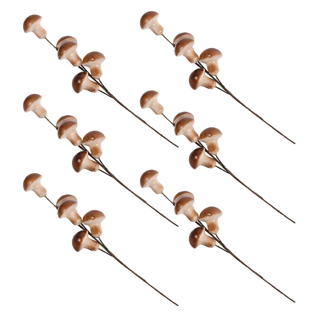6pcs Faux Mushrooms Lightweight Foam Home Artificial Plants Simulation Garden Accessories Mini Figures Vase Pot
6pcs Faux Mushrooms Lightweight Foam Home Artificial Plants Simulation Garden Accessories Mini Figures Vase Pot