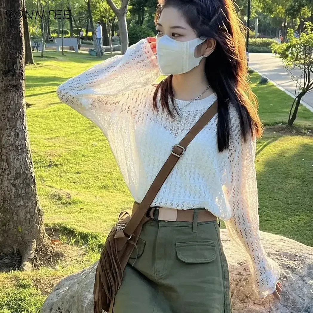 2 Pcs Sets Women Summer Breathable Hollow Out Leisure Loose Crop Pullovers Basic Camis Gentle Office Lady Korean Fashion Outfits
2 Pcs Sets Women Summer Breathable Hollow Out Leisure Loose Crop Pullovers Basic Camis Gentle Office Lady Korean Fashion Outfits