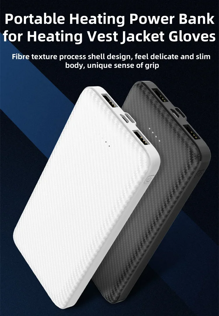 Batterie Externe 20000mAh Micro/type-c, Charge Rapide, Pour Gilet Chauffant, Veste, Écharpe, Chaussettes, Équipement De Gants
Batterie Externe 20000mAh Micro/type-c, Charge Rapide, Pour Gilet Chauffant, Veste, Écharpe, Chaussettes, Équipement De Gants