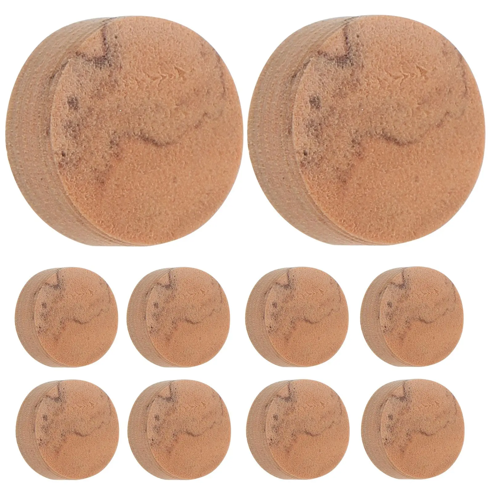 10 Pcs Saxophone Cork Key Pads 10mm Diameter Musical Instrument Accessories Noise Reduction Selected Material Easy Replacement
10 Pcs Saxophone Cork Key Pads 10mm Diameter Musical Instrument Accessories Noise Reduction Selected Material Easy Replacement