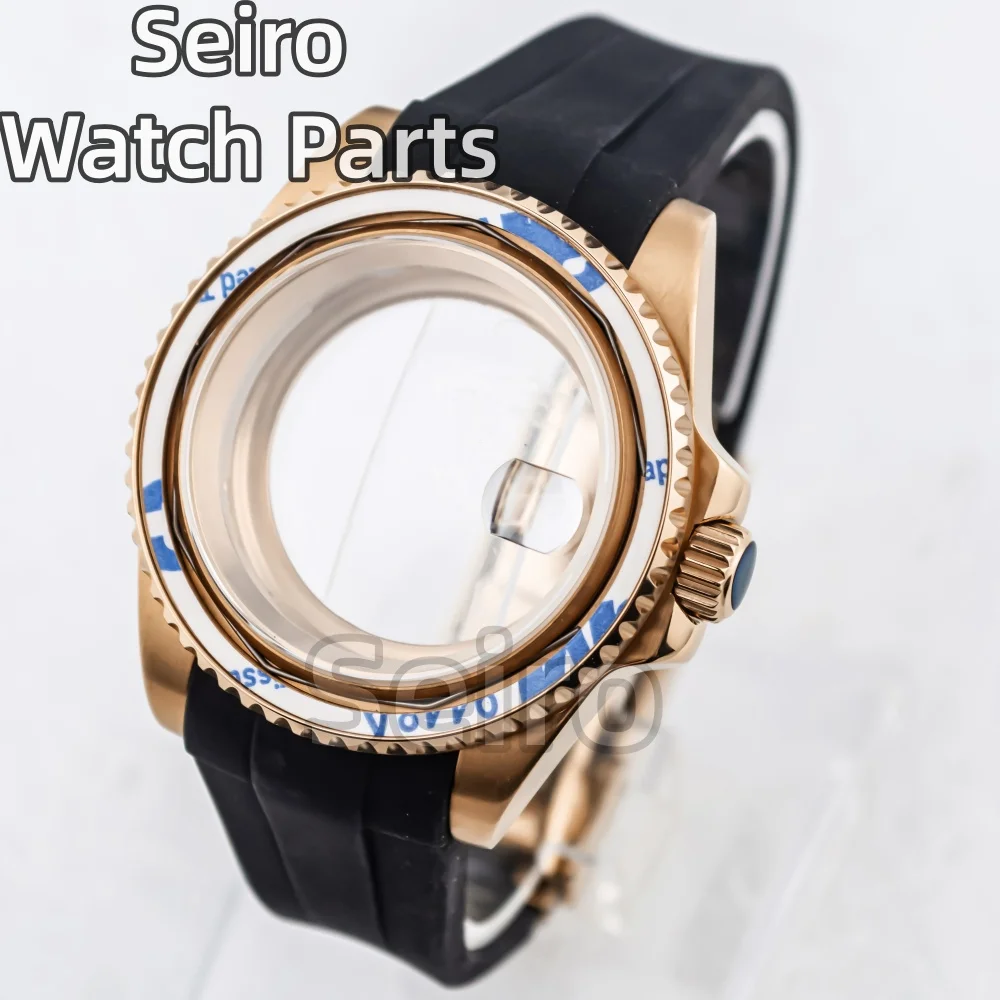 40mm For NH34 NH35 NH36 ETA2824 PT5000 Miyota8215 Movement Men Watch SUB GMT Sapphire Glass Rubber Strap 20ATM Watch Case Parts
40mm For NH34 NH35 NH36 ETA2824 PT5000 Miyota8215 Movement Men Watch SUB GMT Sapphire Glass Rubber Strap 20ATM Watch Case Parts