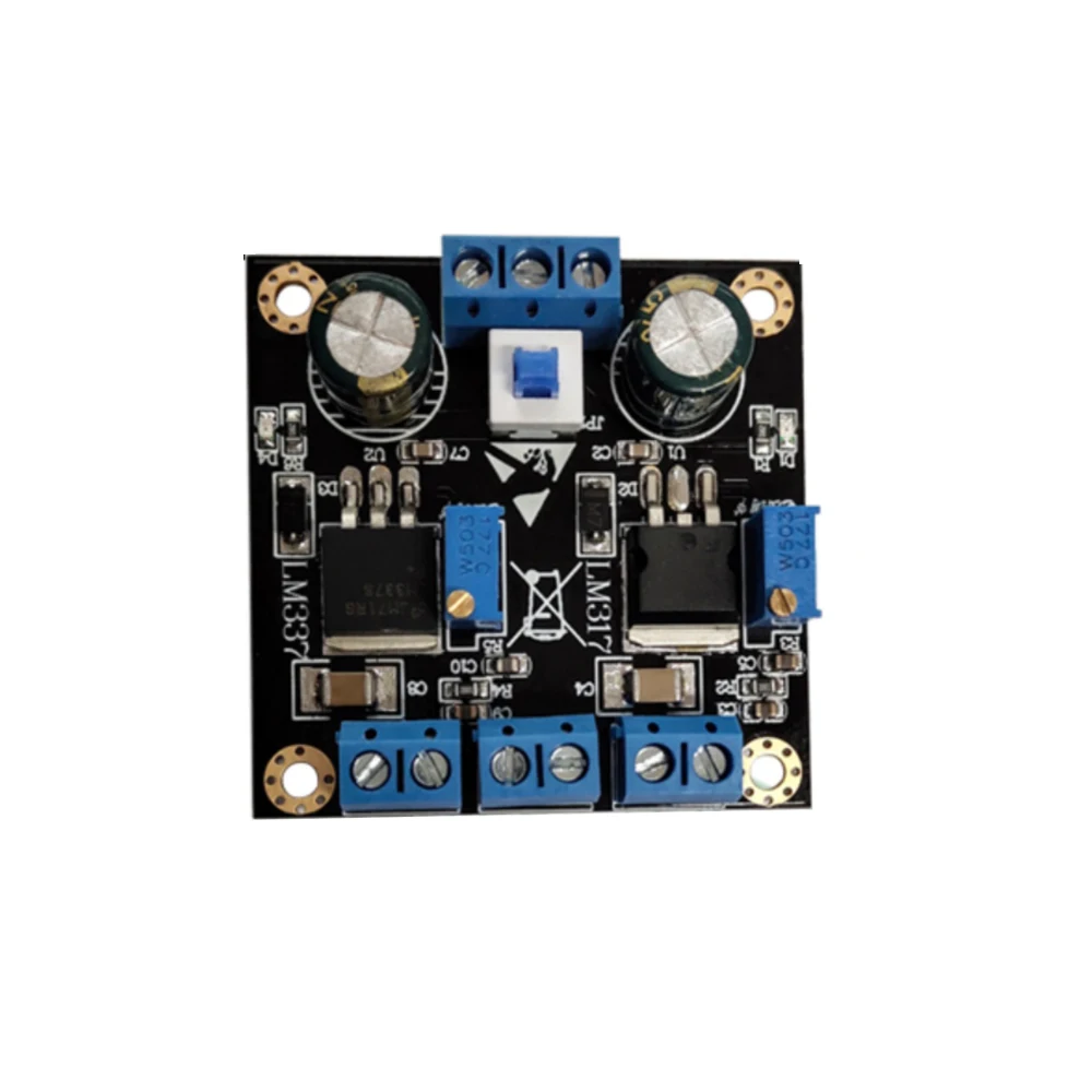 LM317 LM337 Positive/Negative Power Supply Linear DC Power Regulator Adjustable Power Module Buck Step Down Power Supply Board
LM317 LM337 Positive/Negative Power Supply Linear DC Power Regulator Adjustable Power Module Buck Step Down Power Supply Board