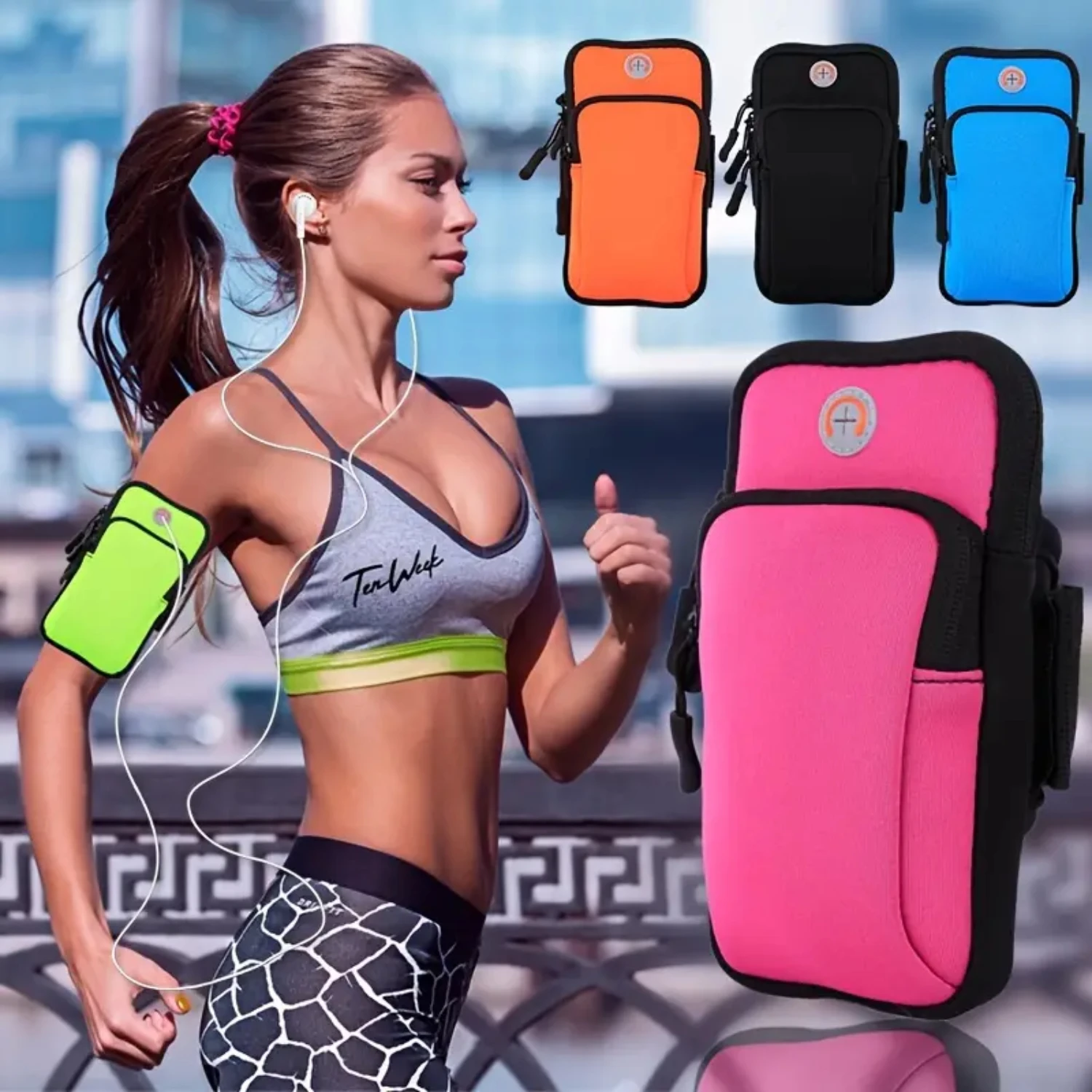 Running Phone Arm Bag, Mobile Phone Bag, Women & Men Wrist Fitness Equipment Sports Storage
Running Phone Arm Bag, Mobile Phone Bag, Women & Men Wrist Fitness Equipment Sports Storage