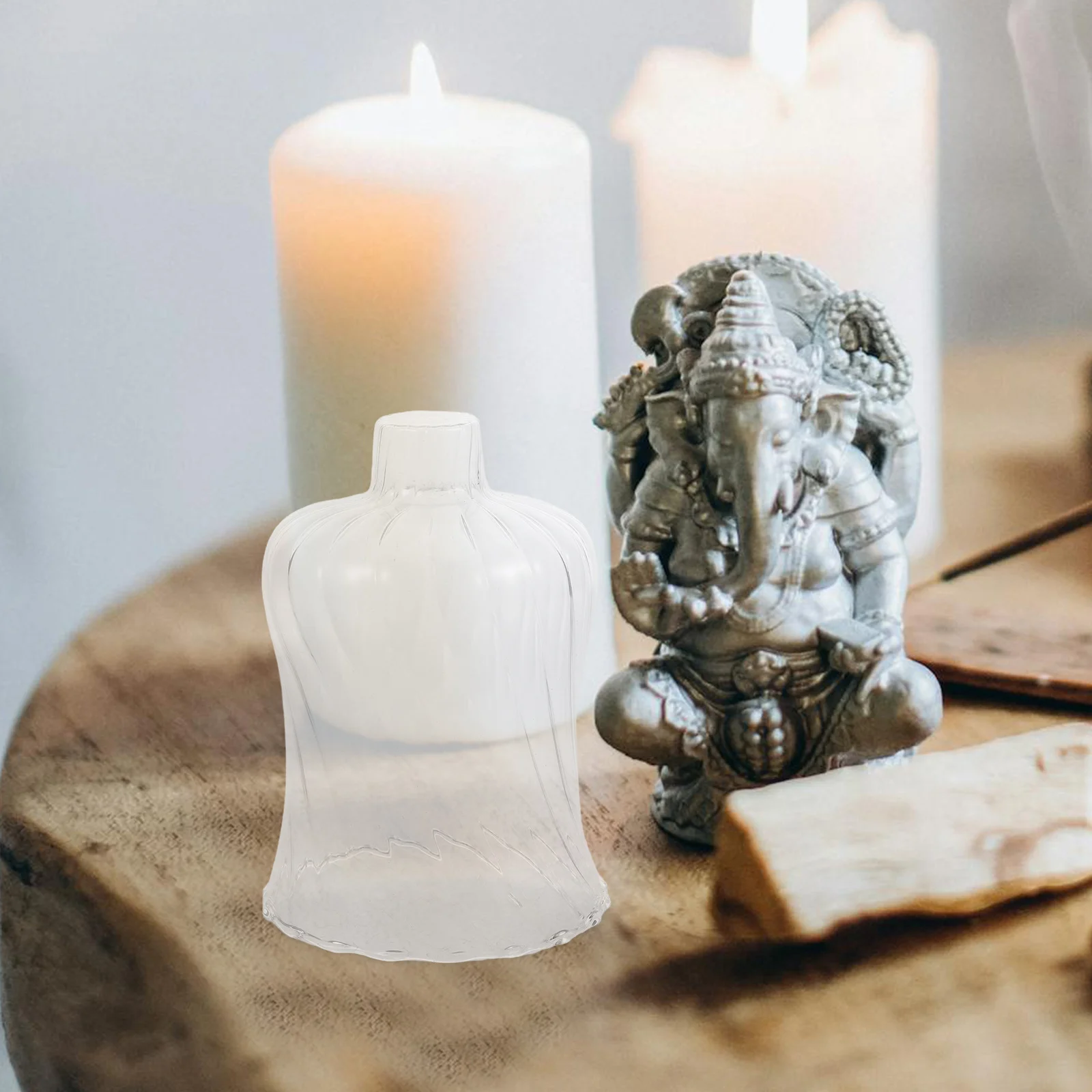 Стеклянный подсвечник-ветрозащита для столбовых свечей, декоративный центральный элемент для улицы и дома
Стеклянный подсвечник-ветрозащита для столбовых свечей, декоративный центральный элемент для улицы и дома