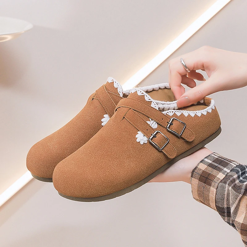 Women's summer new casual single shoes lazy toe half slippers comfortable and breathable sneakers
Women's summer new casual single shoes lazy toe half slippers comfortable and breathable sneakers