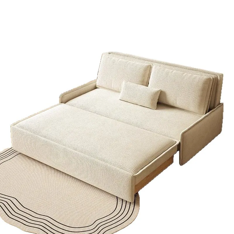 Corduroy solid wood sofa bed movable dual-purpose small apartment retractable living room multifunctional double single bedroom
Corduroy solid wood sofa bed movable dual-purpose small apartment retractable living room multifunctional double single bedroom