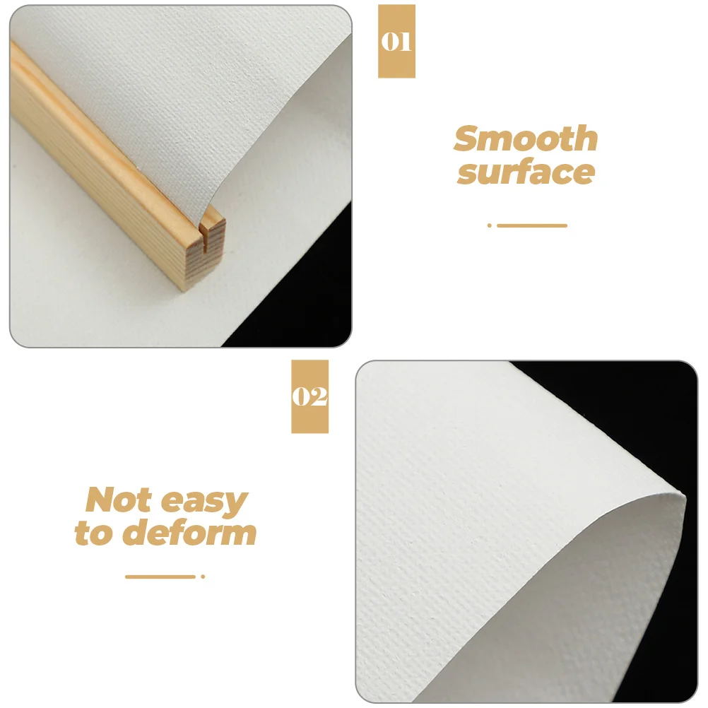 Blank Oil Painting Canvas Sheets 40x50cm Double Sided Cotton Kids DIY Mural Panels Watercolor Acrylic Paint Supplies Student
Blank Oil Painting Canvas Sheets 40x50cm Double Sided Cotton Kids DIY Mural Panels Watercolor Acrylic Paint Supplies Student