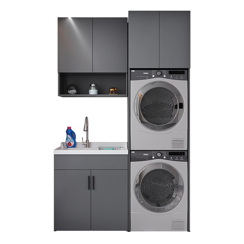 Сотовый алюминиевый балконный шкаф для белья, комбинированный двойной шкаф для стиральной машины, шкаф для штабелирования сушилки
Сотовый алюминиевый балконный шкаф для белья, комбинированный двойной шкаф для стиральной машины, шкаф для штабелирования сушилки