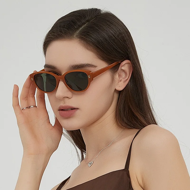 Pc Frame Round Sunglasses Women Men Cat Eye Vintage Brand Ellipse Sun Glasses for Male Shades Female Eyewear Anti-Glare
Pc Frame Round Sunglasses Women Men Cat Eye Vintage Brand Ellipse Sun Glasses for Male Shades Female Eyewear Anti-Glare 