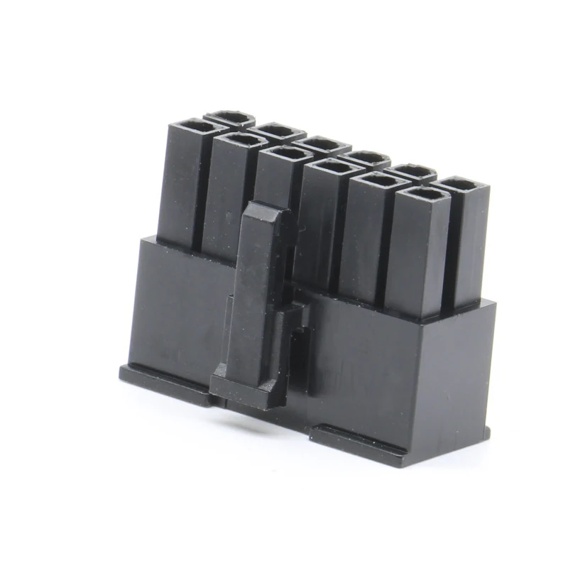 Molex 5557 connector plug 4.2 computer ATX plastic shell car line spacing 12Pin
Molex 5557 connector plug 4.2 computer ATX plastic shell car line spacing 12Pin