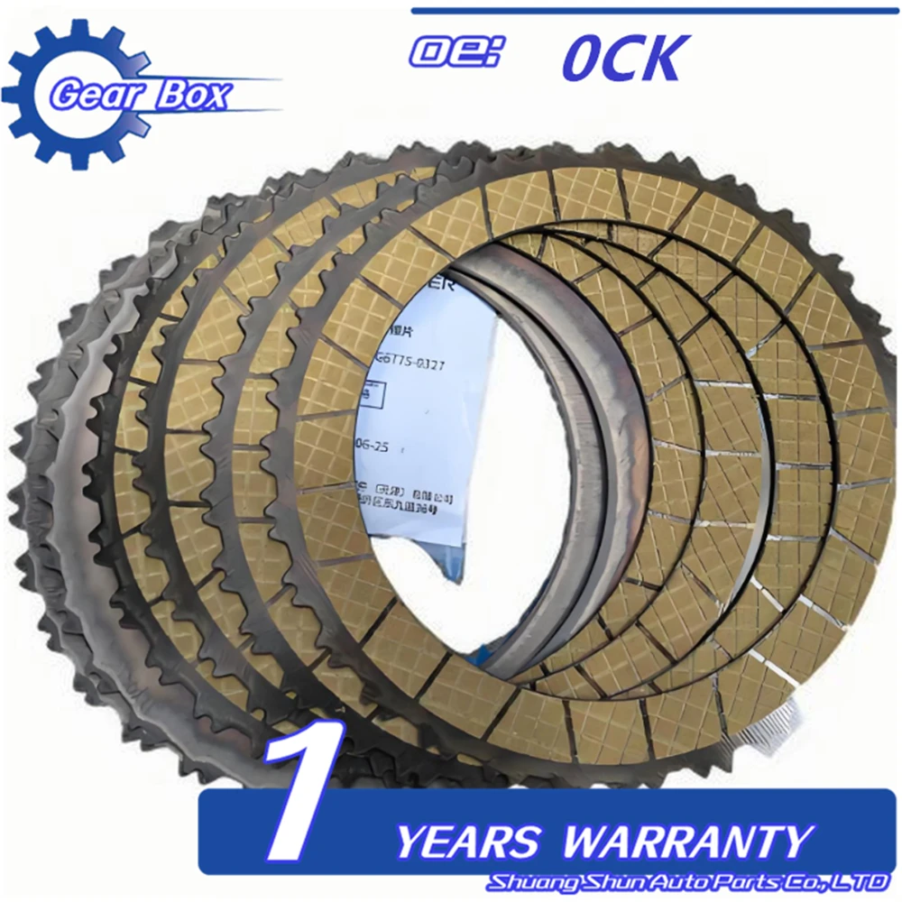 Original new 0CJ 0CK OCK 0DN ODN DL382 DSG Transmission Clutch Friction Plate for AUDI A4 A5 A6 A7 Q5 7-Speed Gearbox Disc
Original new 0CJ 0CK OCK 0DN ODN DL382 DSG Transmission Clutch Friction Plate for AUDI A4 A5 A6 A7 Q5 7-Speed Gearbox Disc