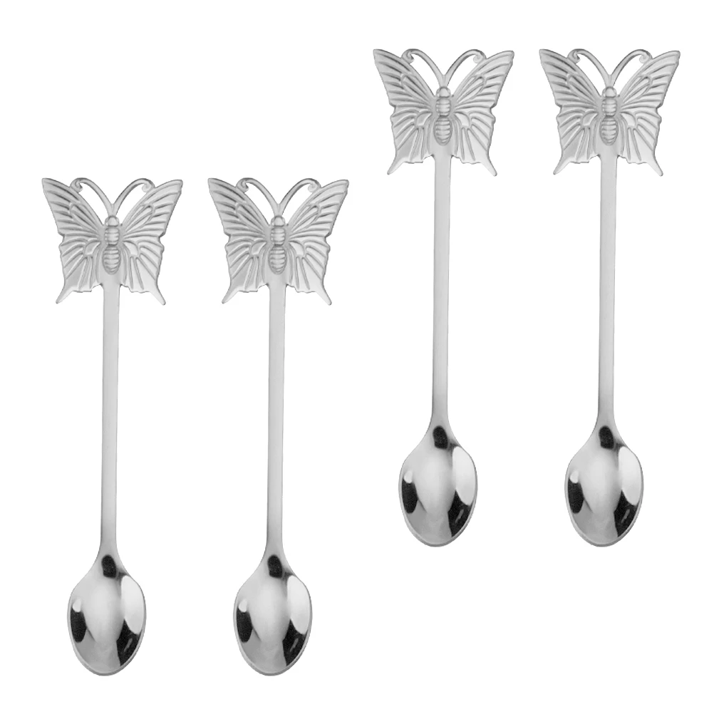 Creative Butterfly Spoon Long Spoons for Eating Coffee Stirrers Serving Stainless Steel Salad Tea Handle
Creative Butterfly Spoon Long Spoons for Eating Coffee Stirrers Serving Stainless Steel Salad Tea Handle
