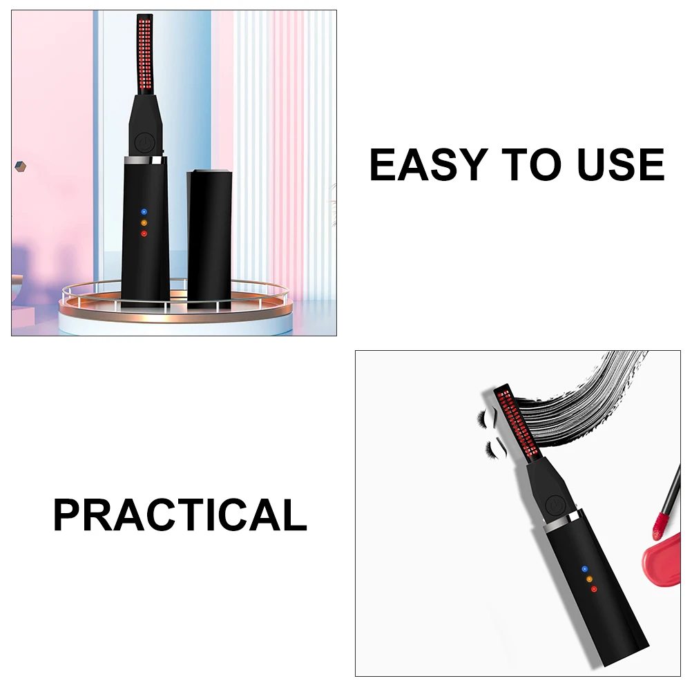 Electric Eyelash Curler Beauty Tool ABS Material Durable USB Charging Long Lasting Efficient Quick Heating
Electric Eyelash Curler Beauty Tool ABS Material Durable USB Charging Long Lasting Efficient Quick Heating