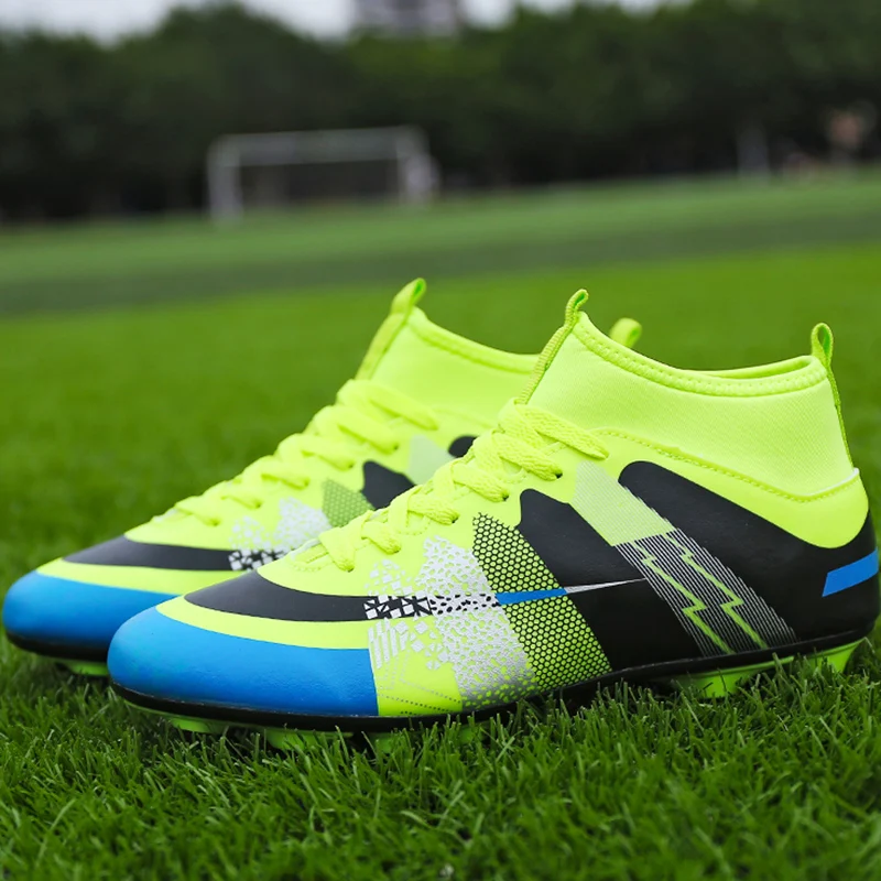 Children's Soccer Shoes Breathable Artificial Grass Football Boots Outdoor Sports High Top Training Football Shoes for Kids
Children's Soccer Shoes Breathable Artificial Grass Football Boots Outdoor Sports High Top Training Football Shoes for Kids