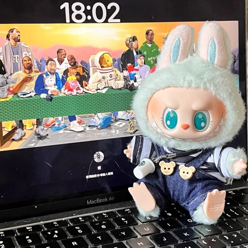 For 17cm Labubu Plush No Doll Clothes Cute Macaron Labubu Handmade Clothes Outfit Overall Doll Accessories Set Kid Birthday Gift
For 17cm Labubu Plush No Doll Clothes Cute Macaron Labubu Handmade Clothes Outfit Overall Doll Accessories Set Kid Birthday Gift
