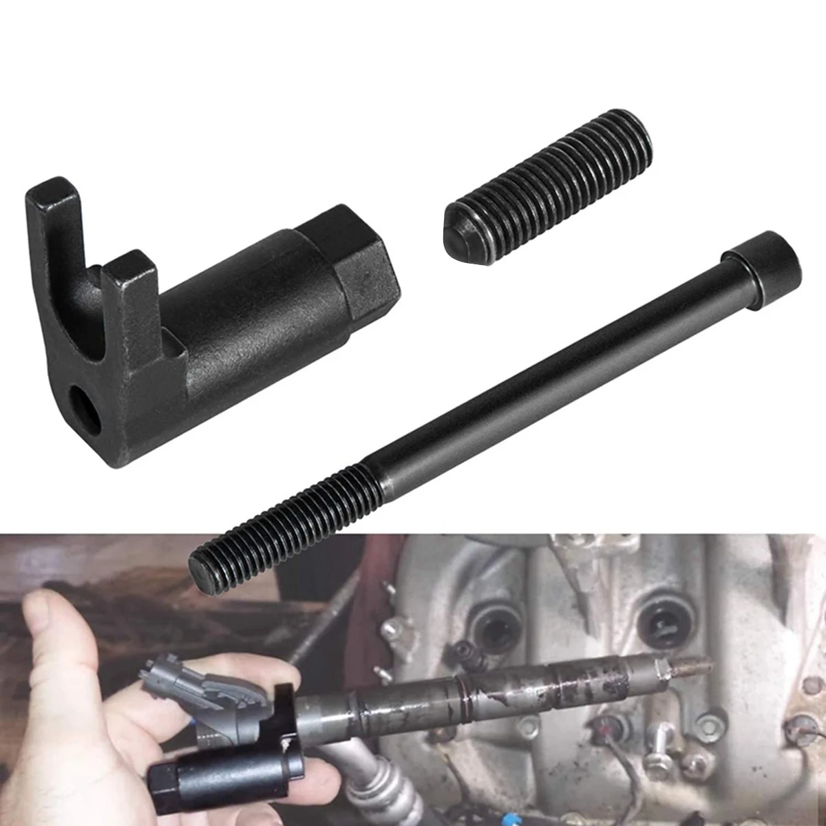 Fuel Injector Removal Tool 3418 for Ford 6.7L Powerstroke Diesel- F-250 F-350 F-450 F-550 2011-2018 Accessories
Fuel Injector Removal Tool 3418 for Ford 6.7L Powerstroke Diesel- F-250 F-350 F-450 F-550 2011-2018 Accessories