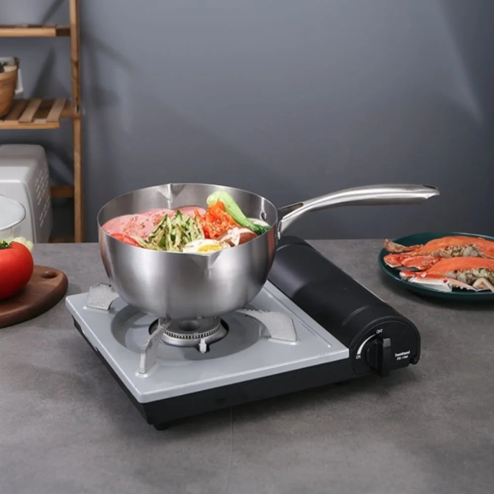 With Glass Lid Stainless Steel Saucepan No Coating with Marking Milk Pot Flat Bottom Fast Heat Stew Pot Induction Cook-top
With Glass Lid Stainless Steel Saucepan No Coating with Marking Milk Pot Flat Bottom Fast Heat Stew Pot Induction Cook-top