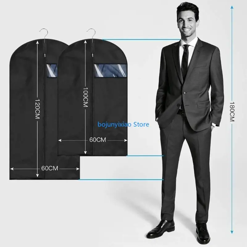 900B Dustproof Clothing Covers Coat Suit Dress Protector Hanging Garment Bags Closet Waterproof Clothes Dust Cover
900B Dustproof Clothing Covers Coat Suit Dress Protector Hanging Garment Bags Closet Waterproof Clothes Dust Cover