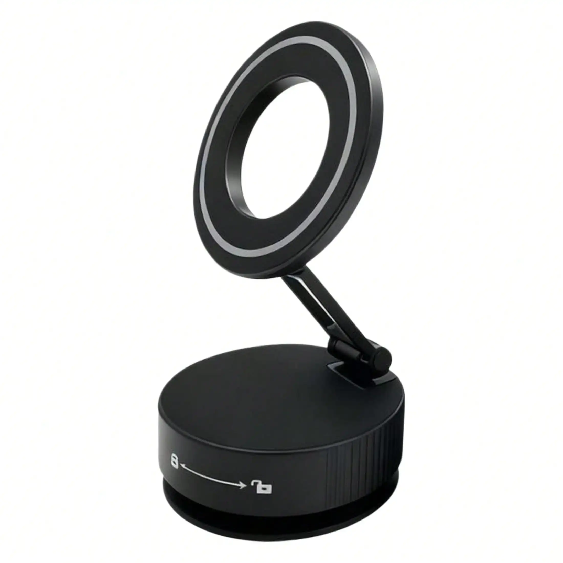 1pc Upgraded Aluminum Alloy Vacuum Magnetic Car Phone Holder With 360° Rotation & Foldable Design Strong Magnetic Absorption
1pc Upgraded Aluminum Alloy Vacuum Magnetic Car Phone Holder With 360° Rotation & Foldable Design Strong Magnetic Absorption