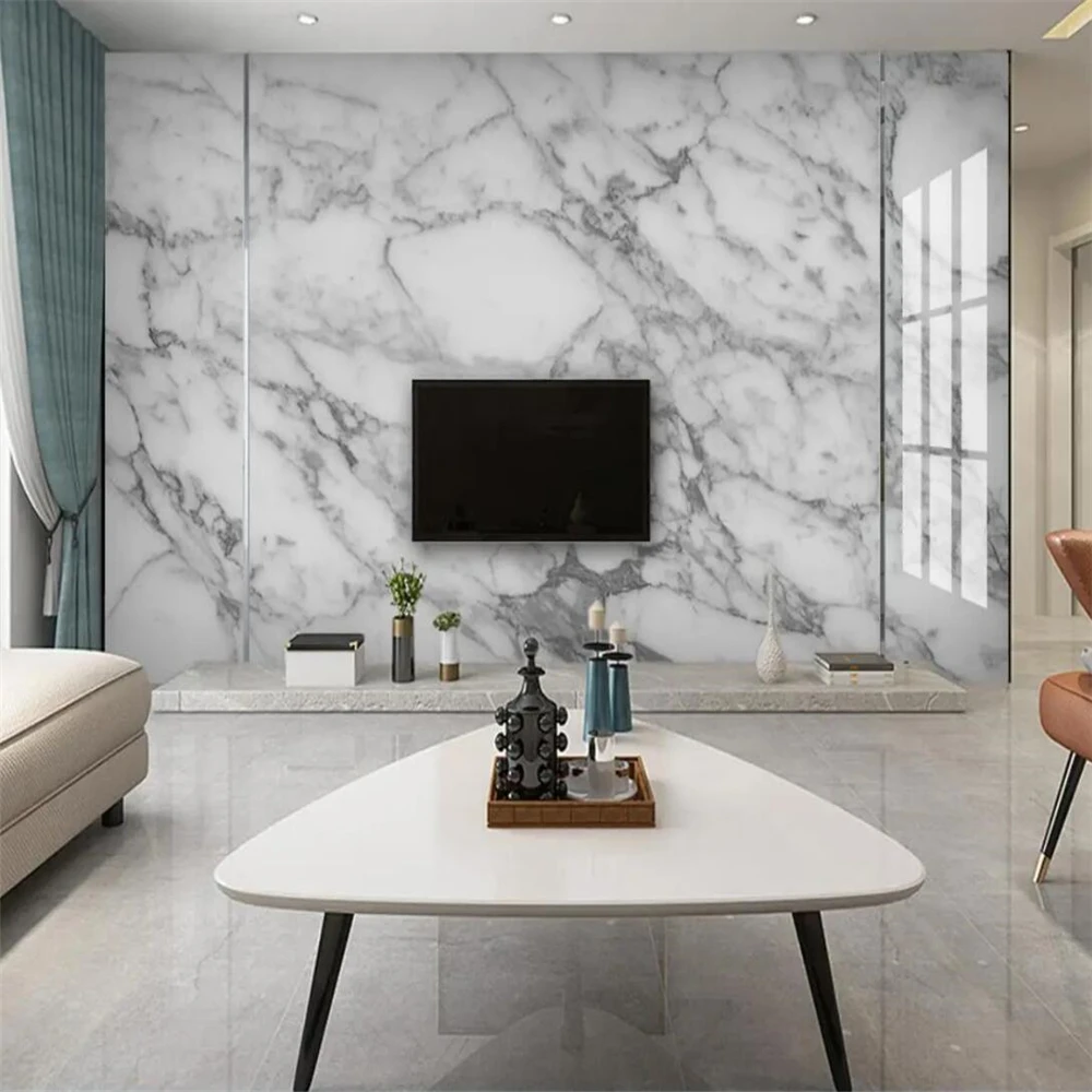 custom Jazz White Marble photo wallpapers for living room waterproof wall sticker painting bedroom mural wall paper home decor
custom Jazz White Marble photo wallpapers for living room waterproof wall sticker painting bedroom mural wall paper home decor
