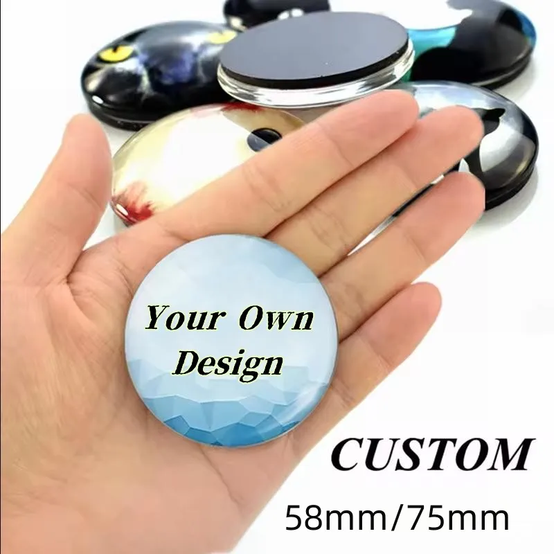 Personalized Photo Logo Fridge Magnets 58mm/75mm Round Customized Magnetic Refrigerator Accessory Memorial Gifts Wedding Favors
Personalized Photo Logo Fridge Magnets 58mm/75mm Round Customized Magnetic Refrigerator Accessory Memorial Gifts Wedding Favors