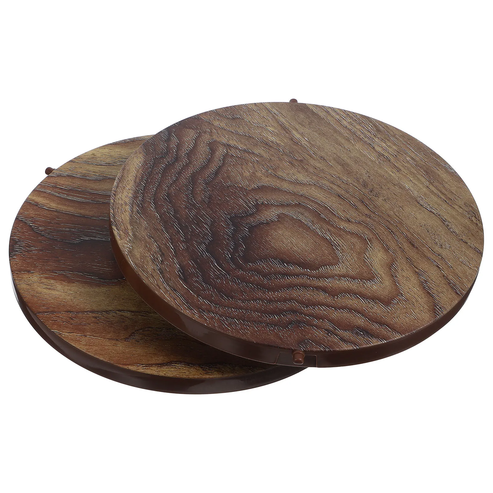 2 pcs Wood Trash Can Cover Realistic Wood Grain Design For Home Hotel Large Opening Flip Lid Replacement Garbage Bin Cover
2 pcs Wood Trash Can Cover Realistic Wood Grain Design For Home Hotel Large Opening Flip Lid Replacement Garbage Bin Cover