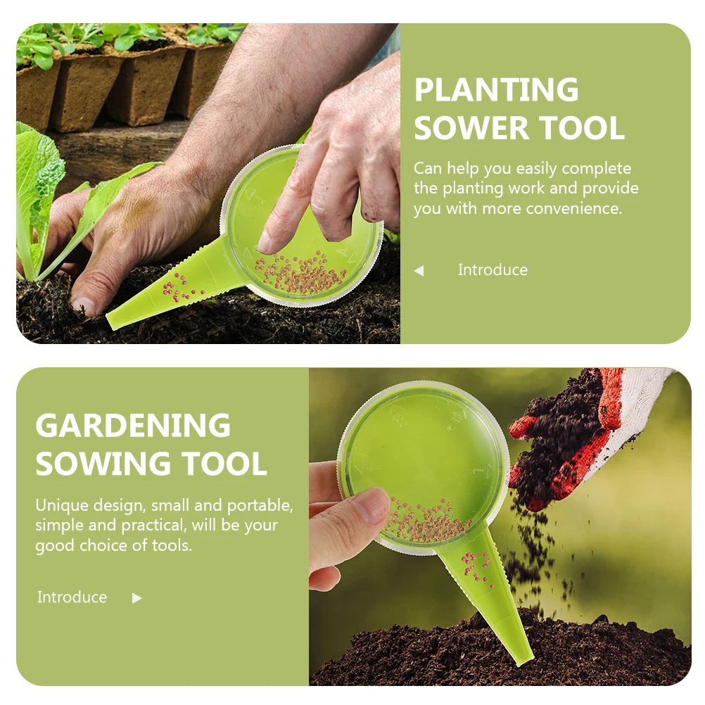 Garden Tool Set Plastic Planter Dispenser for Small Seeds Hole Puncher 10 Labels Planting Sowing Seeder Tools Lawn Accessories
Garden Tool Set Plastic Planter Dispenser for Small Seeds Hole Puncher 10 Labels Planting Sowing Seeder Tools Lawn Accessories