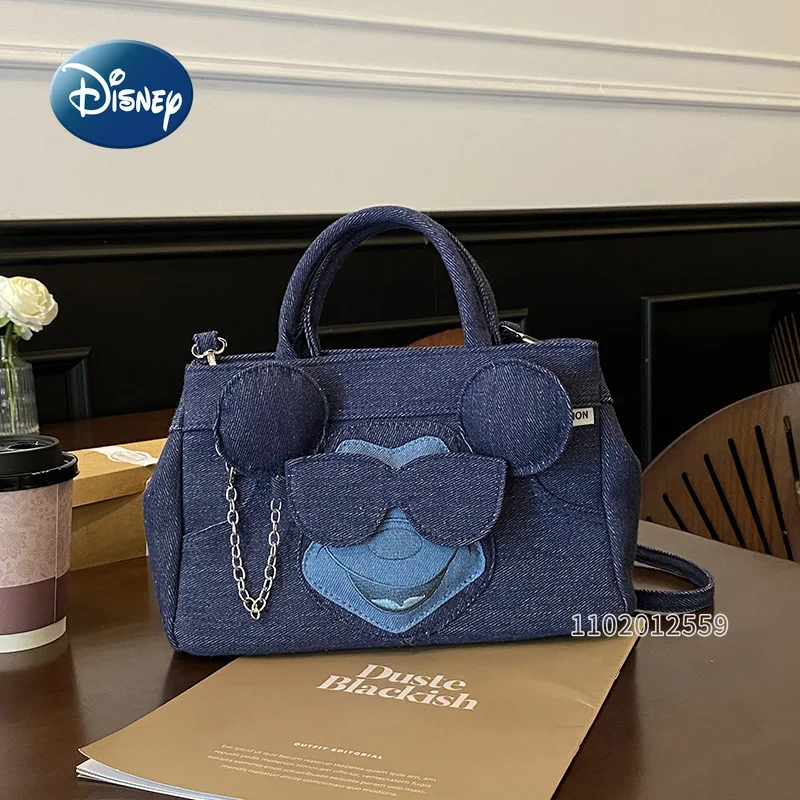 Disney Mickey New Women's Handbag Personality Fashion Women's Shoulder Bag Retro Denim Casual Women's Bag Large Capacity
Disney Mickey New Women's Handbag Personality Fashion Women's Shoulder Bag Retro Denim Casual Women's Bag Large Capacity