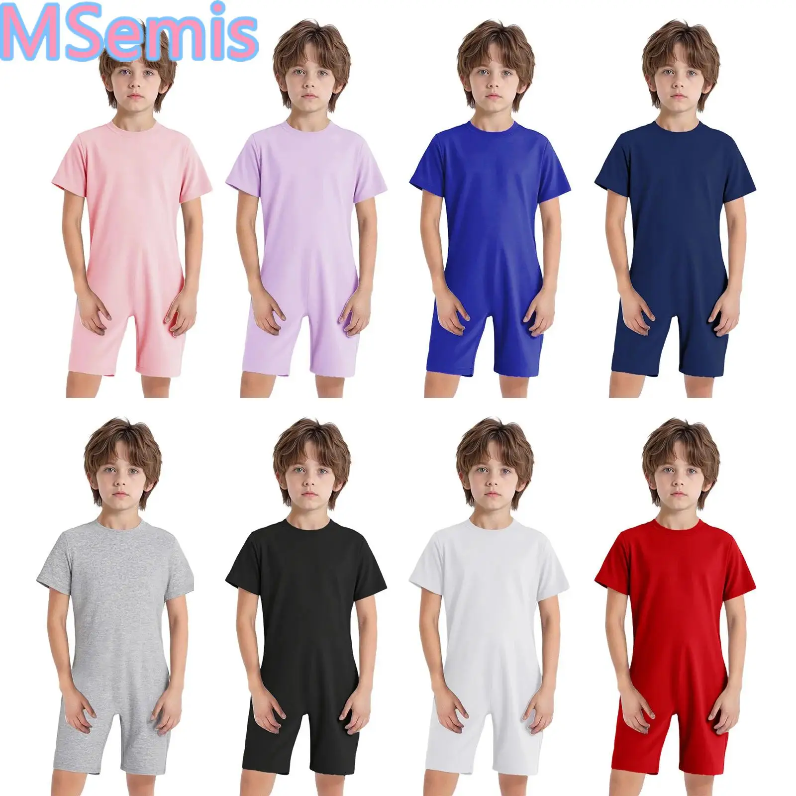 Kids Girls Boys Zipper Solid Color Jumpsuit Special Needs Adaptive Clothing Round Neck Short Sleeve Back Invisible
Kids Girls Boys Zipper Solid Color Jumpsuit Special Needs Adaptive Clothing Round Neck Short Sleeve Back Invisible