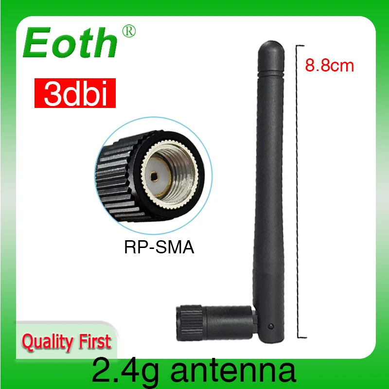 eoth 2,4 ГГц Wi-Fi антенна IOT 3dBi Anerial RP-SMA Разъем 2,4G антенна 2,4 ГГц антенна Wi-Fi антенны Wi-Fi Беспроводной маршрутизатор
eoth 2,4 ГГц Wi-Fi антенна IOT 3dBi Anerial RP-SMA Разъем 2,4G антенна 2,4 ГГц антенна Wi-Fi антенны Wi-Fi Беспроводной маршрутизатор