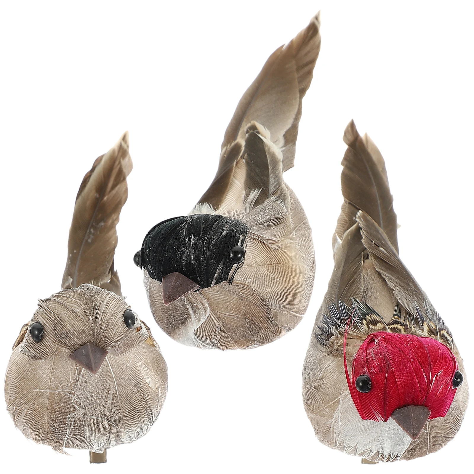 3pcs Artificial Sparrow Craft Fake Birds Small Decorative Faux Realistic Colorful Bird Ornament Metal Clip Wedding Bouquet
3pcs Artificial Sparrow Craft Fake Birds Small Decorative Faux Realistic Colorful Bird Ornament Metal Clip Wedding Bouquet
