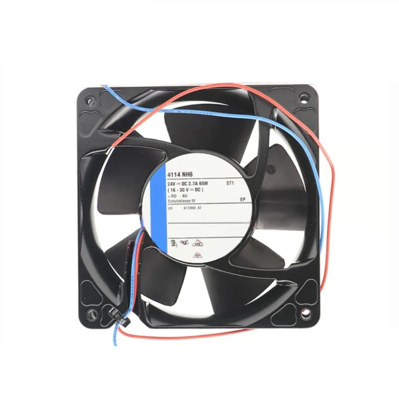 4114NH6 24V 2.7A 65W Original Fan
4114NH6 24V 2.7A 65W Original Fan