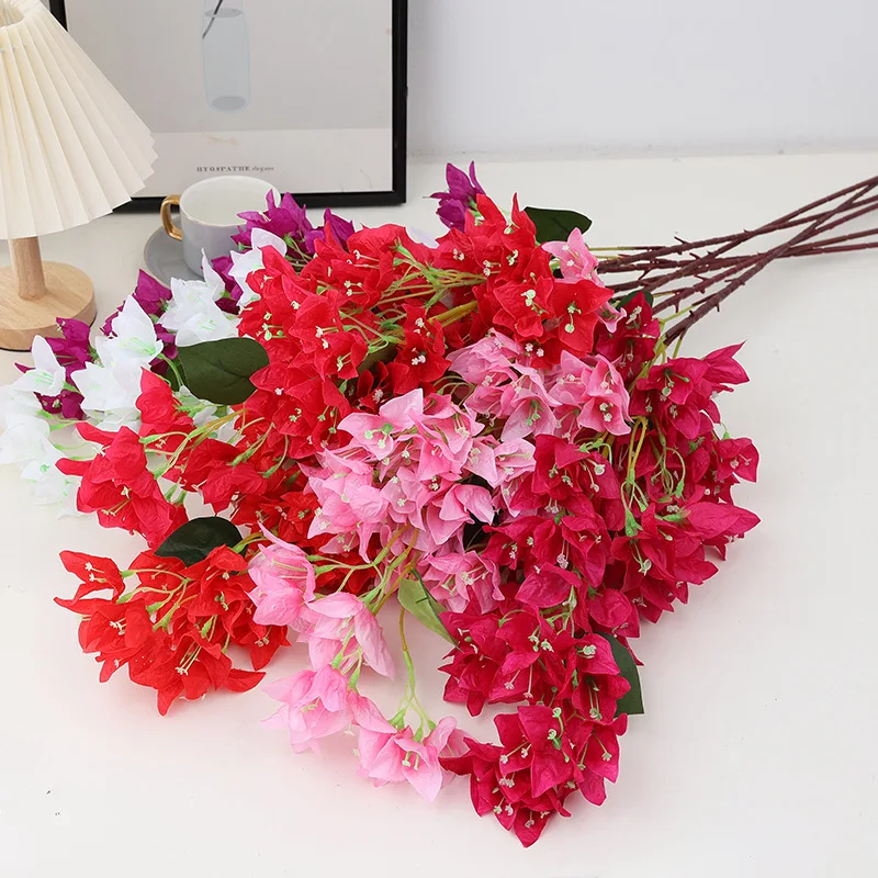 Silk Bougainvillea Glabra Artificial Climbing bougainvillea spectabilis 39.37" six colors for Wedding Centerpieces
Silk Bougainvillea Glabra Artificial Climbing bougainvillea spectabilis 39.37" six colors for Wedding Centerpieces