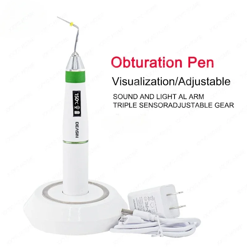 Dental Cordless Wireless Gutta Percha Obturation System Endo Heated Pen with 2Tips Digital Display Dentist Dentist Lab Equipment
Dental Cordless Wireless Gutta Percha Obturation System Endo Heated Pen with 2Tips Digital Display Dentist Dentist Lab Equipment