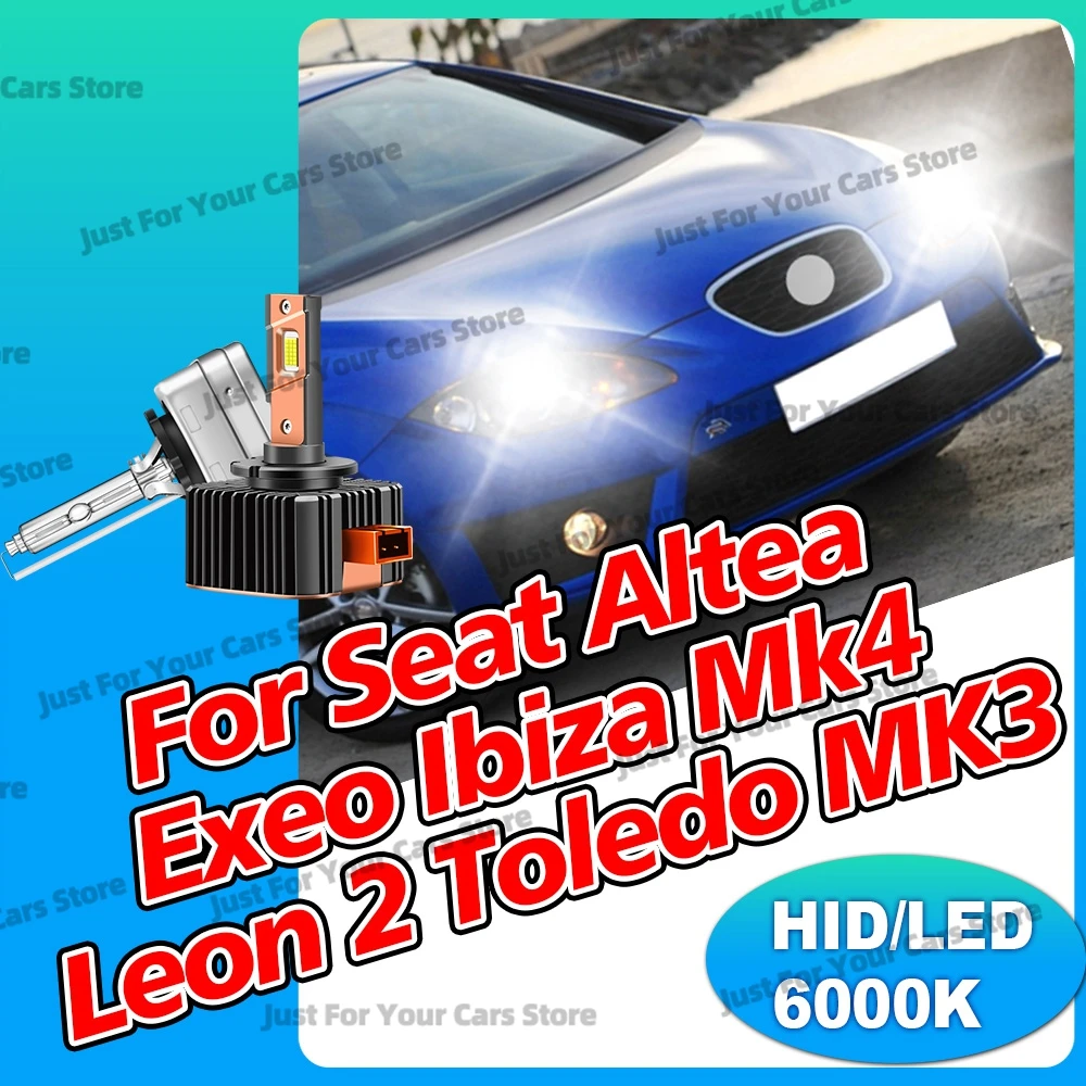 2x для Seat Altea 2004-2015 Exeo Ibiza Mk4 Leon 2 Toledo MK3 2008-2012, лампы для фар D1 D1S Xenon HID/LED CSP 3570 6000K 12V
2x для Seat Altea 2004-2015 Exeo Ibiza Mk4 Leon 2 Toledo MK3 2008-2012, лампы для фар D1 D1S Xenon HID/LED CSP 3570 6000K 12V