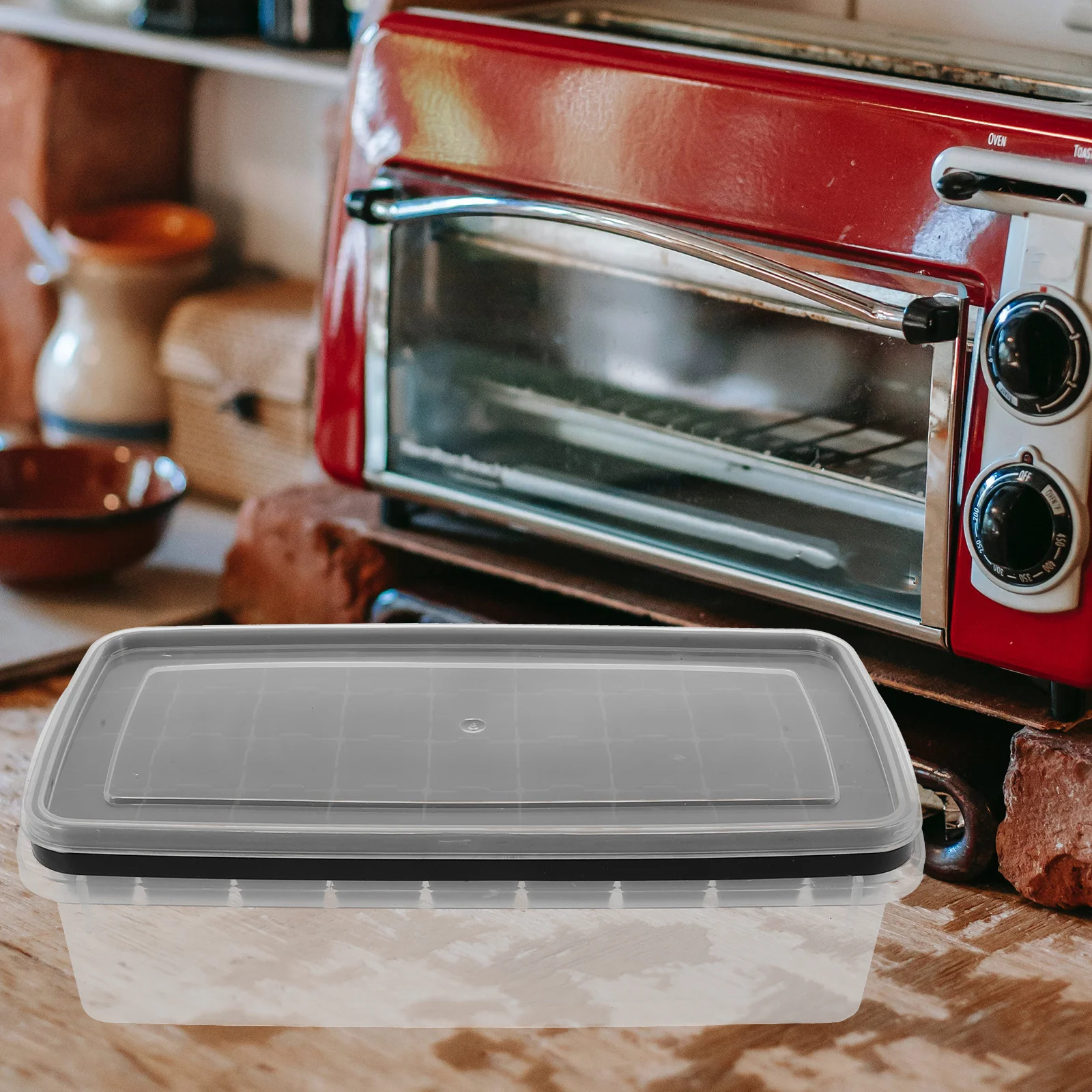 1set 1Set Silicone Freezer Tray With Lid 36-Cube Capacity Ice Making Mold For Cocktail Soda Coffee Stackable Leak Proof Kitchen
1set 1Set Silicone Freezer Tray With Lid 36-Cube Capacity Ice Making Mold For Cocktail Soda Coffee Stackable Leak Proof Kitchen