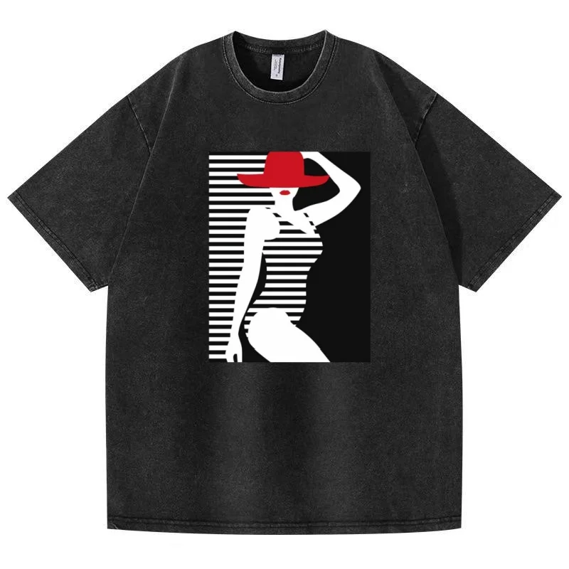 Internet celebrity hot street summer boutique new beauty pattern printed short sleeved T-shirt fashionable casual couple style
Internet celebrity hot street summer boutique new beauty pattern printed short sleeved T-shirt fashionable casual couple style