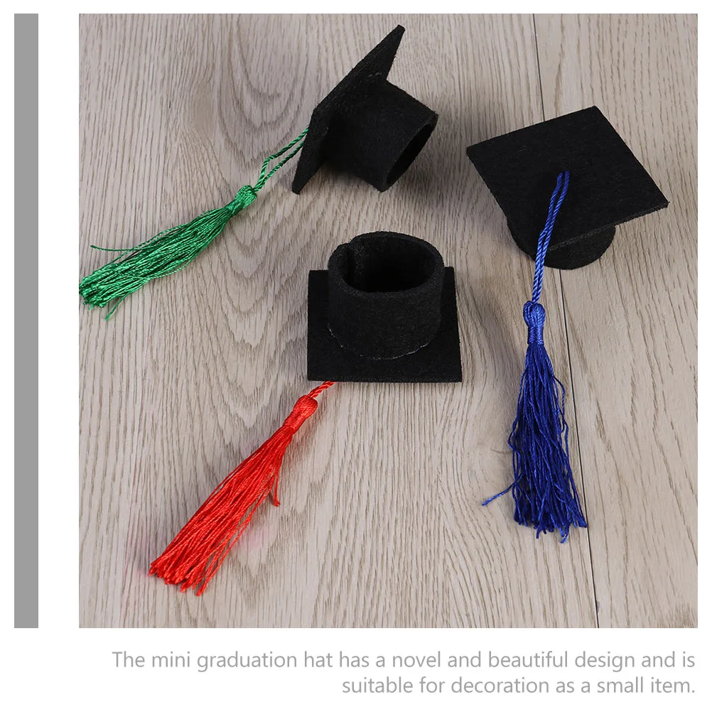 12 pcs Mini Graduation Cap Decorations Doctor Hat Bottle Toppers Party Supplies Bottle Gifts Graduation Favors
12 pcs Mini Graduation Cap Decorations Doctor Hat Bottle Toppers Party Supplies Bottle Gifts Graduation Favors