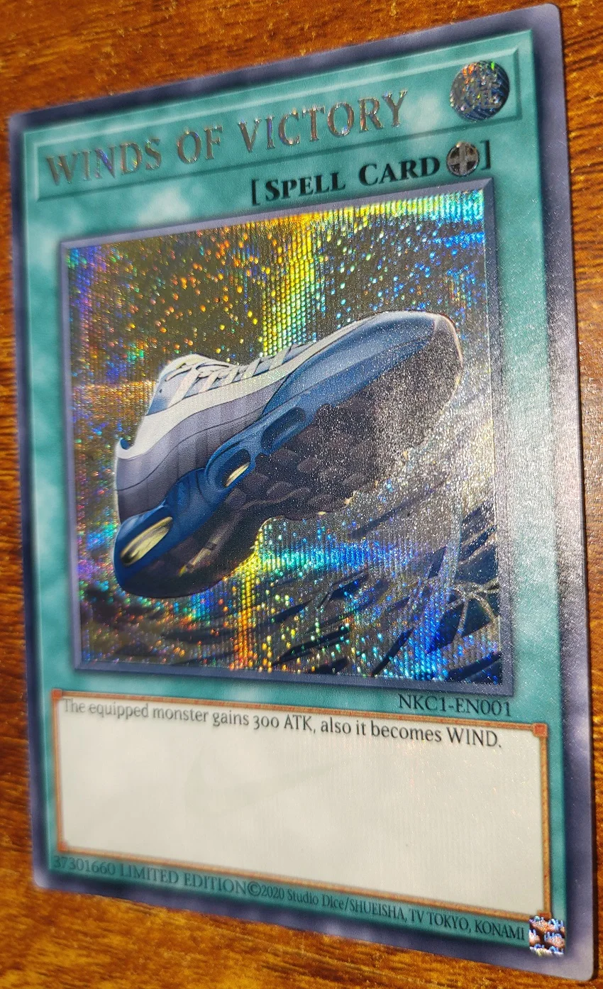 Yu-Gi-Oh Winds of Victory Tcg Ser Nkc1-En001 Homemade Card(Not Original)
Yu-Gi-Oh Winds of Victory Tcg Ser Nkc1-En001 Homemade Card(Not Original)