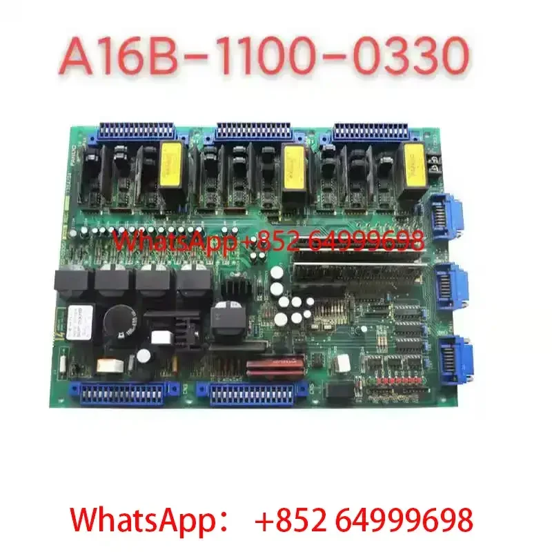 Fanuc PCB Board A16B-1100-0330 Tested OK for CNC Controller
Fanuc PCB Board A16B-1100-0330 Tested OK for CNC Controller