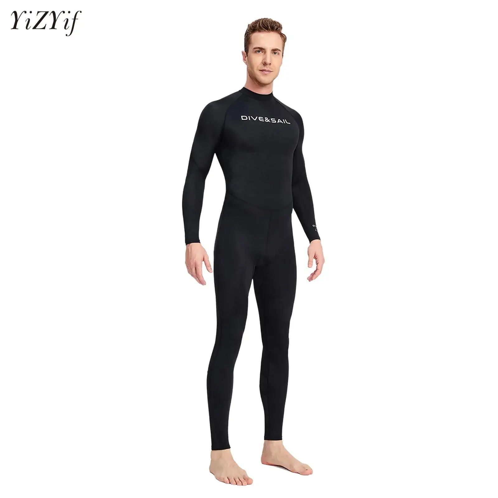 Men One-piece Swimsuit Full Coverage Sun-protection Quick-dry Diving Snorkeling Surfing Water Sports Wetsuits Rash Guard
Men One-piece Swimsuit Full Coverage Sun-protection Quick-dry Diving Snorkeling Surfing Water Sports Wetsuits Rash Guard