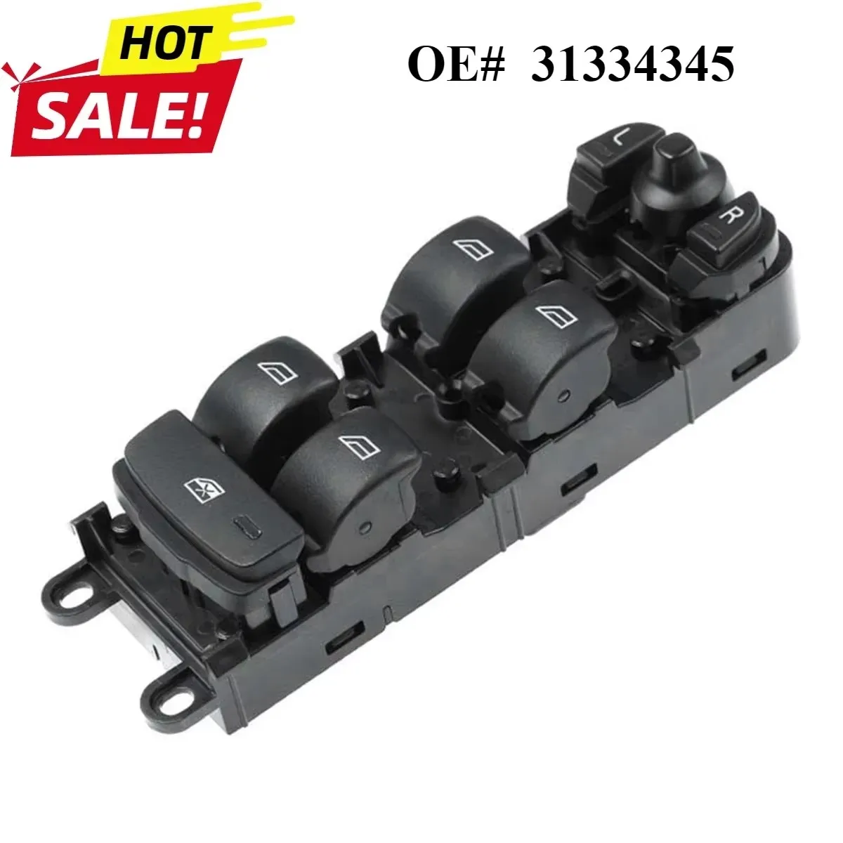 31334345 Power Window Switch Auto Part 31453232 31376495 for Volvo S80 S60L C70 V70 XC90 V60 V90 C30
31334345 Power Window Switch Auto Part 31453232 31376495 for Volvo S80 S60L C70 V70 XC90 V60 V90 C30