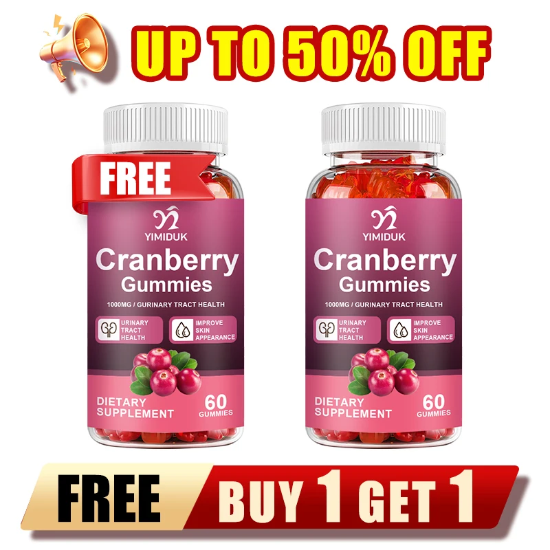 Cranberry Gummies Urinary Tract Health for Women & Men, 50X Concentrate Extract, Cranberry Gummies for Women Support Immune
Cranberry Gummies Urinary Tract Health for Women & Men, 50X Concentrate Extract, Cranberry Gummies for Women Support Immune