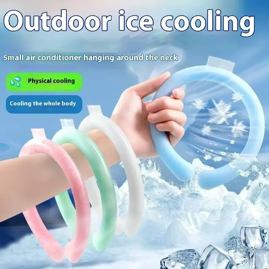 Outdoor Summer Neck Cooling Tube Wraps Ice Ring Neck Cooler Reusable Cooling Tool For Camping Hiking Cycling Running Fishing
Outdoor Summer Neck Cooling Tube Wraps Ice Ring Neck Cooler Reusable Cooling Tool For Camping Hiking Cycling Running Fishing