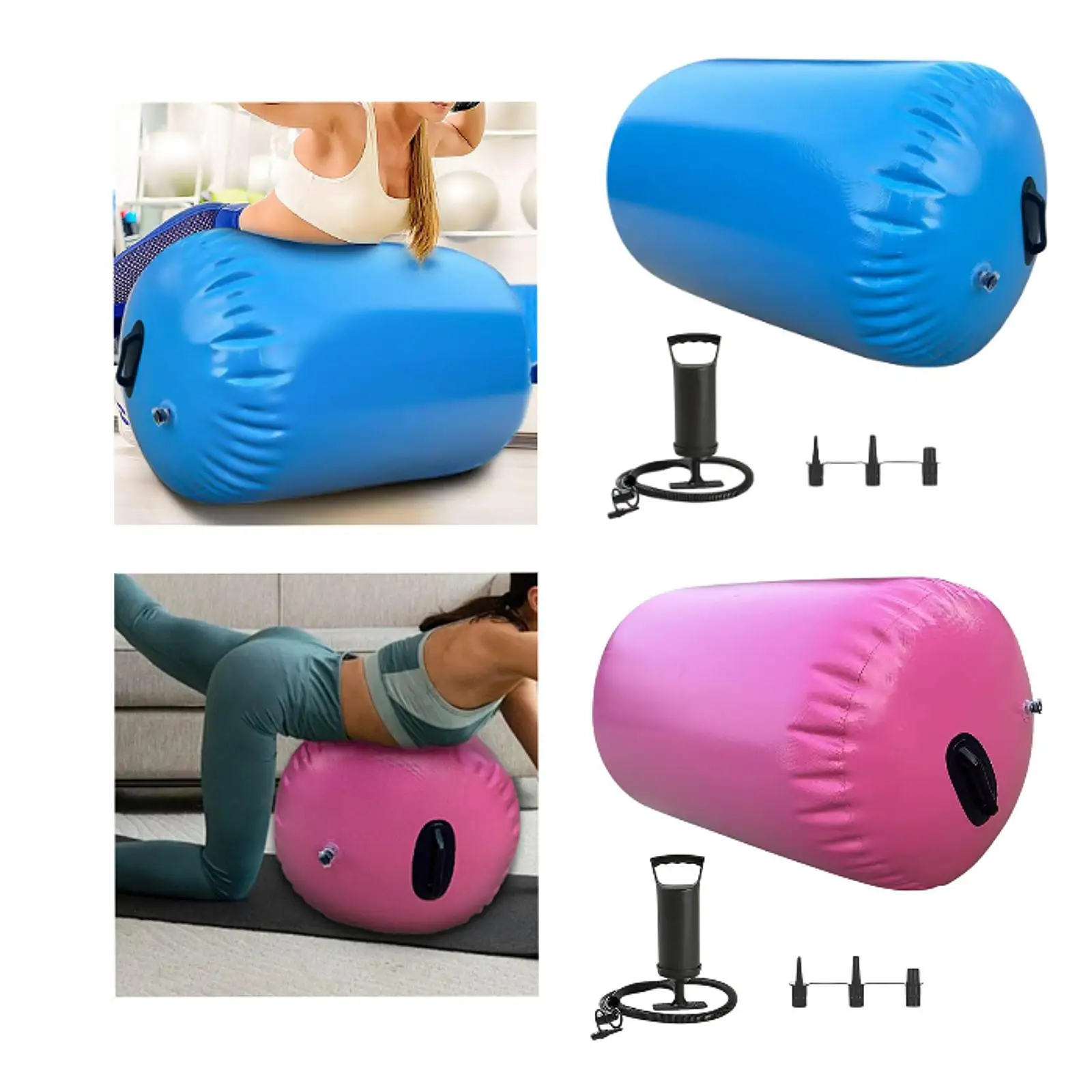 Gymnastics Mat Inflatable Tumbling Roller Back Handspring Training Air Barrel Gymnastics Barrel for Outdoor Body Coordination
Gymnastics Mat Inflatable Tumbling Roller Back Handspring Training Air Barrel Gymnastics Barrel for Outdoor Body Coordination